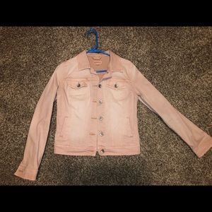 Blush Pink Jean Jacket